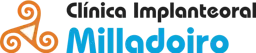 Clinica Dental Implanteoral Milladoiro logo